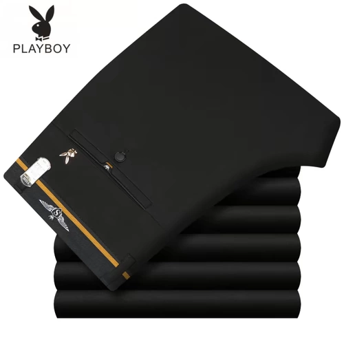 Playboy, эластичные осенние штаны, свободный прямой крой
