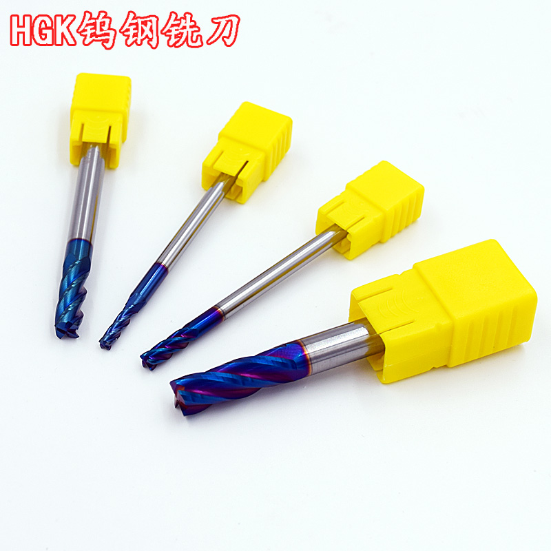 65 degree heat treatment tungsten steel round nose milling cutter lengthened cow nose knife 3R0 5 4R0 5 6R0 5 8R0 5*75L