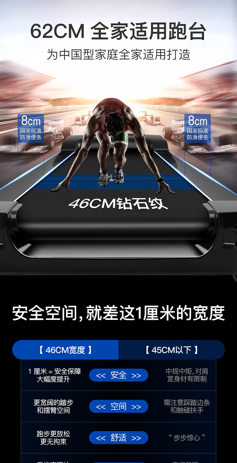 Li Jiujia 9009 mô hình hộ gia đình máy chạy bộ nhỏ trong nhà cực kỳ yên tĩnh phòng tập gấp đa năng dành riêng cho nam và nữ - Máy chạy bộ / thiết bị tập luyện lớn máy chạy bộ không dùng điện