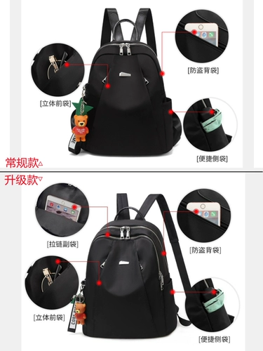 Рюкзак, сумка через плечо, сумка для путешествий для выхода на улицу для путешествий, ткань оксфорд