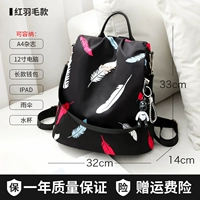 【Кувшин 001】 красные перья