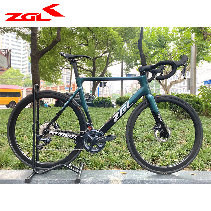 ZGL China Dragon Disk T800 carbon fiber road frame CRB 49N all internal route breaking frame pneumatic frame