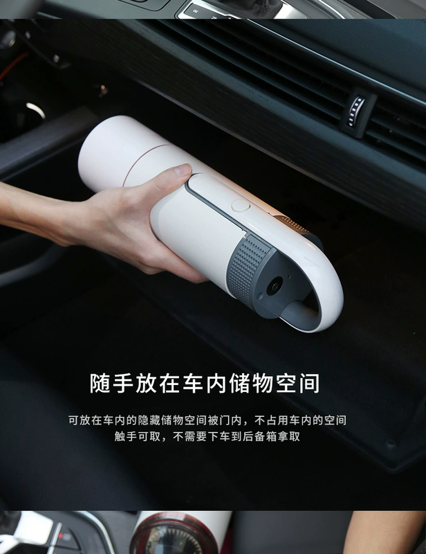 Bao Jiali không dây cầm tay nhỏ hút xe lớn có sạc putter máy hút bụi im lặng mạnh 818 - Máy hút bụi