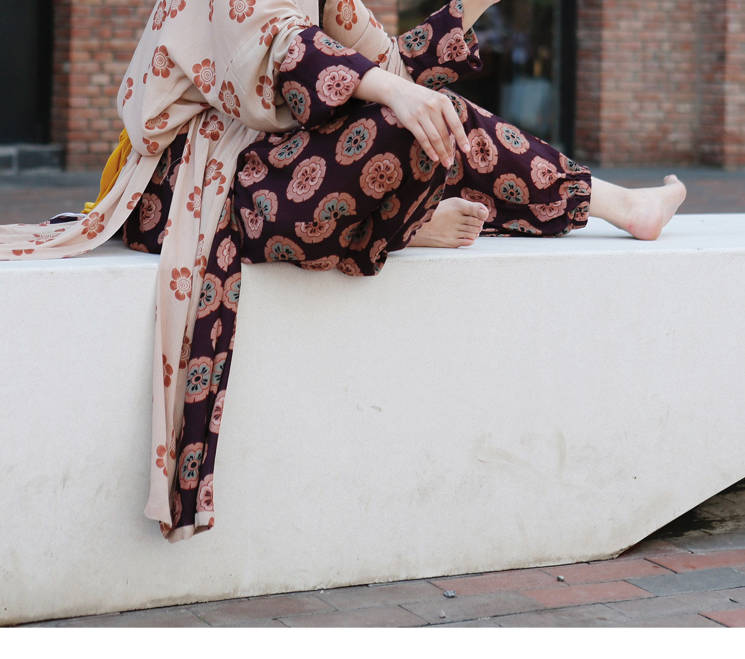 Китайцы одежда наборы 谜阿凰花临唐制圆领袍阔腿裤唐风汉元素汉服原创国风高端女装汉服