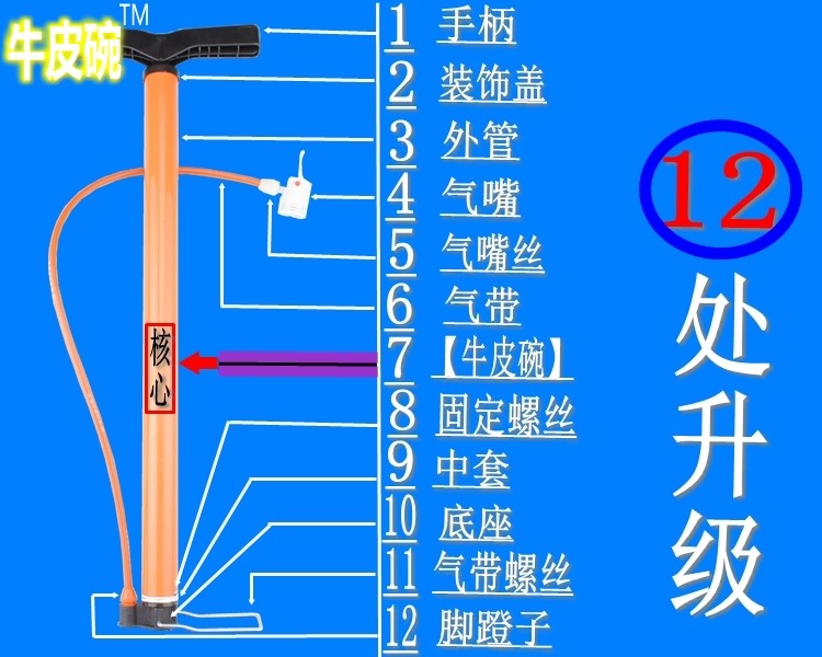 Pompe à vélo - Ref 2388967 Image 9