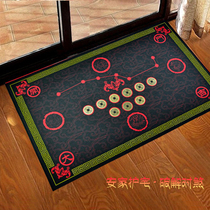 Creative home Living room carpet Entrance door Doormat Floor mat Kaiyun Feng Shui foot mat Non-slip foot Town house Lucky gathering wealth