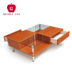 Red apple furniture set kết hợp lưu trữ tủ tủ bàn cà phê tủ TV kết hợp đồ nội thất KT01 Bộ đồ nội thất