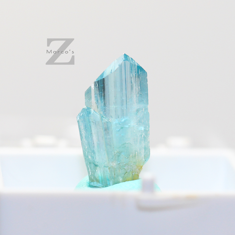 Lepidolite Colombian Euclase Gem-Grade Rare Gemstone Mineral Crystal Specimen Is Now Available as a Souvenir