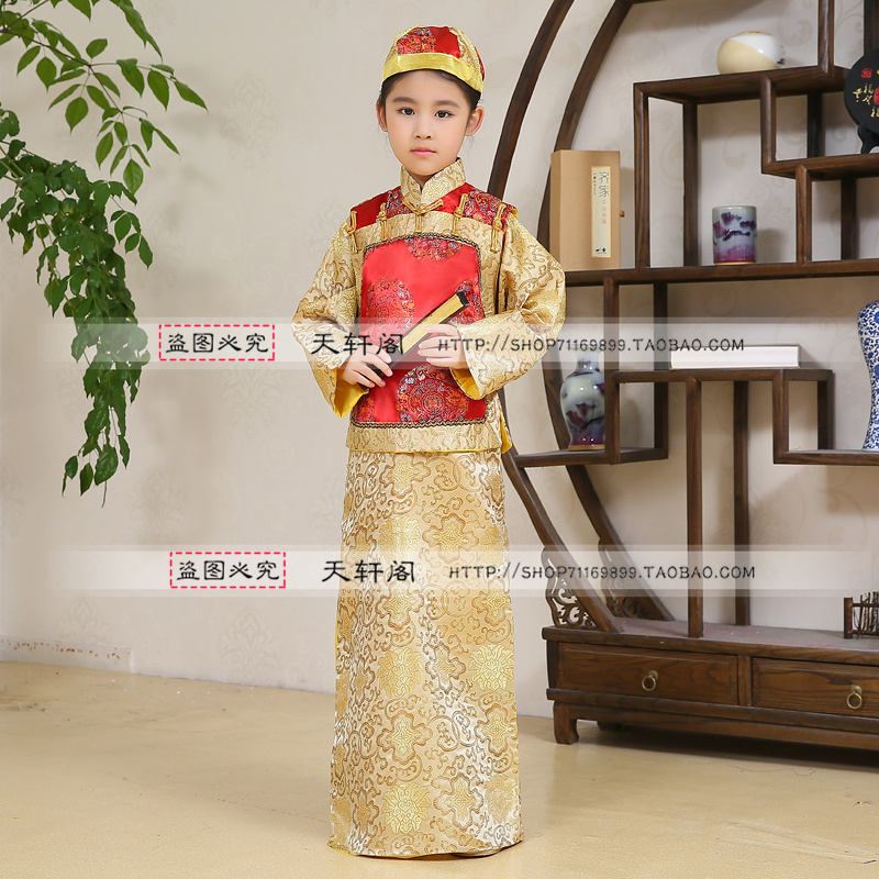 Children's elder brother's costume boy's ancient costume