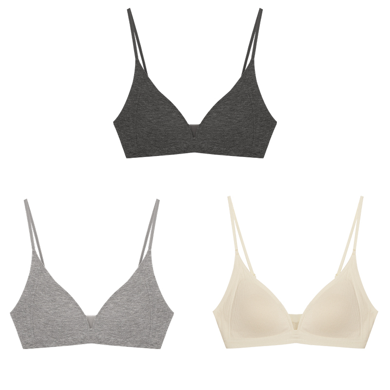 Anna Aneae Thin Strap Triangle Cup Bra for Women, Lightweight, Small Bust, Push-Up, Seamless, Wireless Bra Anna Aneae Thin Strap Triangle Cup Bra for Women, Lightweight, Small Bust, Push-Up, Seamless, Wireless Bra
