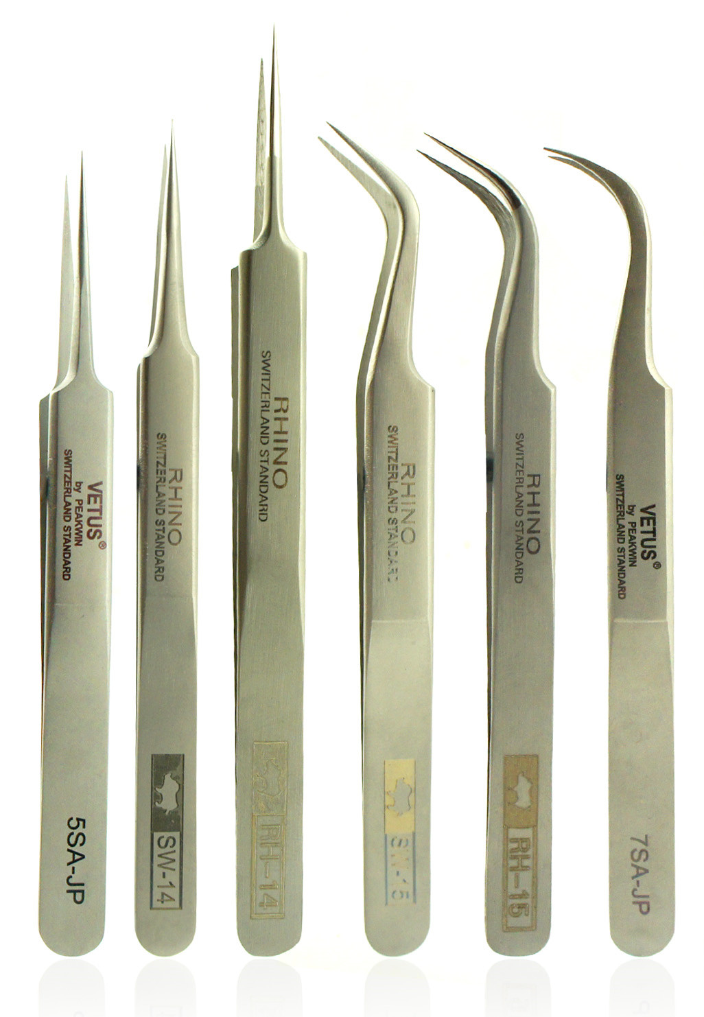 Rhino Swiss technology picks acne acne cells to squeeze acne tools acne fat particle clip to blackhead tweezers