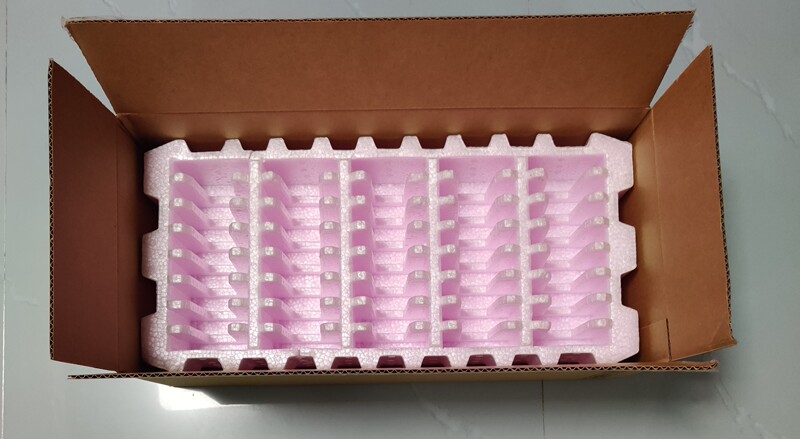 Laptop 2.5inch Hard Drive Packaging Box Hard Drive Foam Box Notebook Hard Drive Box 40 Pieces