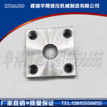 Stainless steel hydraulic square flange JB ZQ4488 high pressure flange Socket welding flange (screw hole with wire)