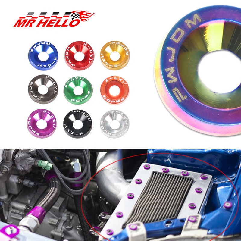 Jdm Car Modified Gasket Screws Electric Motorcycle License Plate Frame Personalized Decorative Gasket Screws M6 Jdm Car Modified Gasket Screws Electric Motorcycle License Plate Frame Personalized Decorative Gasket Screws M6