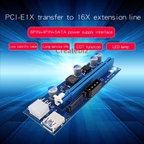 10PCS PCI-E Riser Card VER016C 3 power supply interface008S