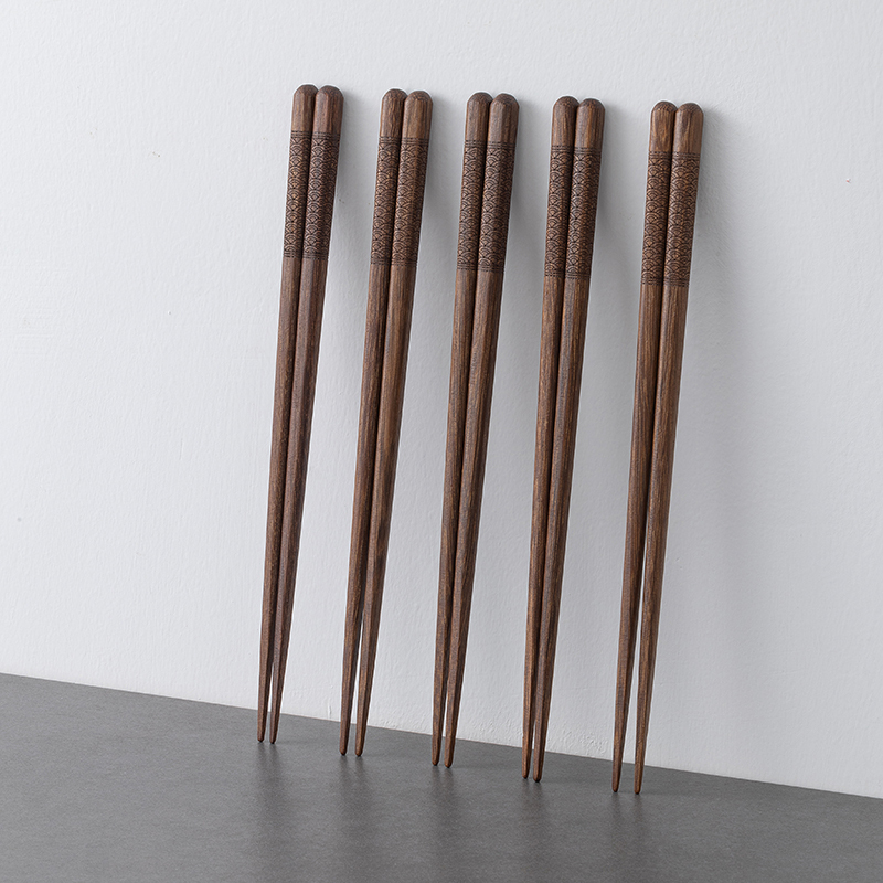 Solid Wood Chopsticks, Chicken Wing Wood, High-End Household Use, Antibacterial, Anti-Mold, Non-Slip, Pointed Chopsticks, Food-Grade, One Person, One Chopstick, Separate Dining Solid Wood Chopsticks, Chicken Wing Wood, High-End Household Use, Antibacterial, Anti-Mold, Non-Slip, Pointed Chopsticks, Food-Grade, One Person, One Chopstick, Separate Dining