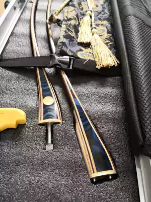 Modern traditional bow triangle bow Qingluan nunchaku