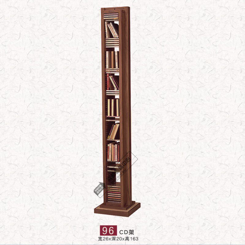 Jazz rack solid wood sound furniture 96CDDVD disc storage cabinet display cabinet display cabinet