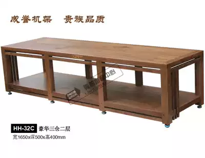 Chengyu solid wood audio rack HH-32C luxury three storehouse speaker cabinet power amplifier rack hifi equipment shelf