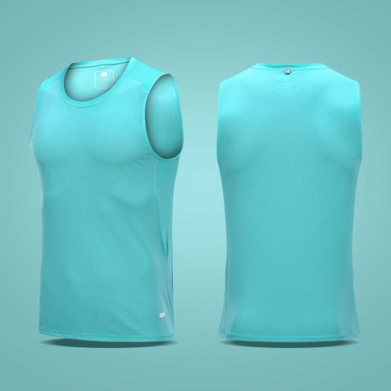 Sports vest men's loose breathable quick-drying sleeveless T-shirt outdoor fitness running basketball training top summer