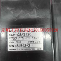 Bargain price SGM-08A312C servo motor the condition is as shown in the picture and the function is good. Bargain price in stock.