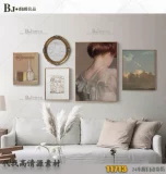 Ретро свежий брендовый комплект, постер, европейский стиль, простой и элегантный дизайн