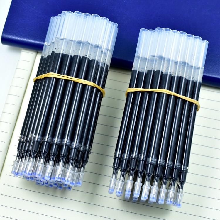 0 7 5 1 0 0mm jumbo neutral pen core Large capacity neutral sign pen core black coarse refill 