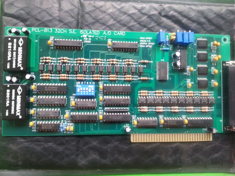 PCL - 813B 32 isolation analog input card for 2 years