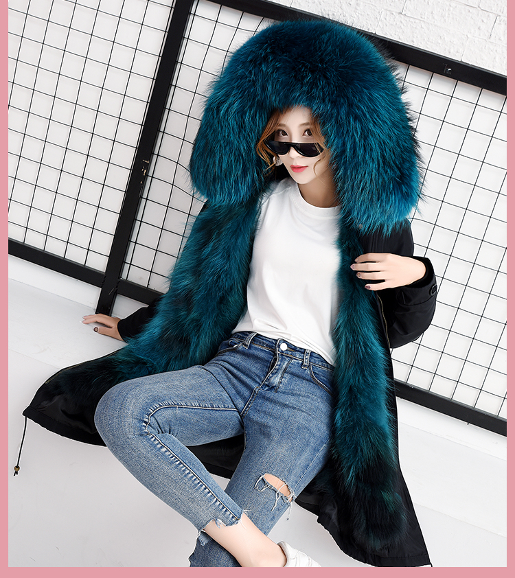 Manteau de fourrure femme ROAABOLLE     - Ref 3171480 Image 22