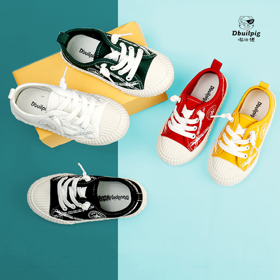 【嘟比猪】童鞋女童帆布鞋2021年春秋