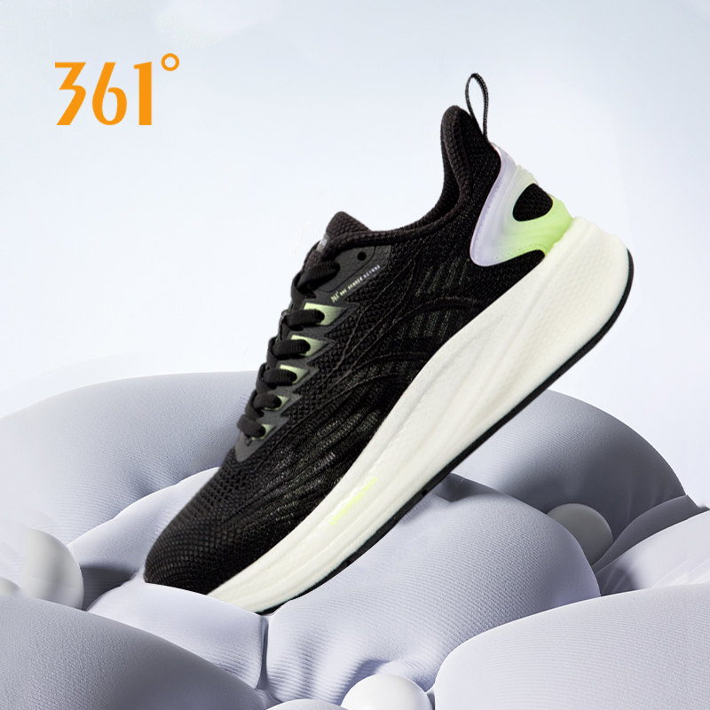 361 ° Q-Elastic Super 4.0 Women's Sneakers, New Autumn Mesh Breathable Lightweight Running Shoes, 361 Degree Running Shoes for Women
