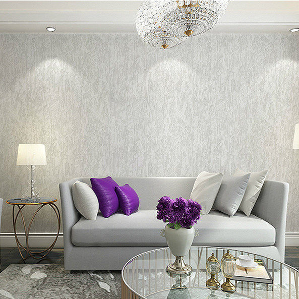 Minimalist modern wallpaper grey pure colour Imitation Silicon Algae Mud Unwoven Fabrics 10 m Home Living Room Bedrooms Industrial Wind Wallpaper