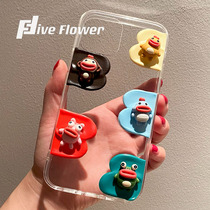 Big Mouth Dolls Color Cream Glued phone shell ins and wind summer Little fresh apply iPhone12 Huawei P40