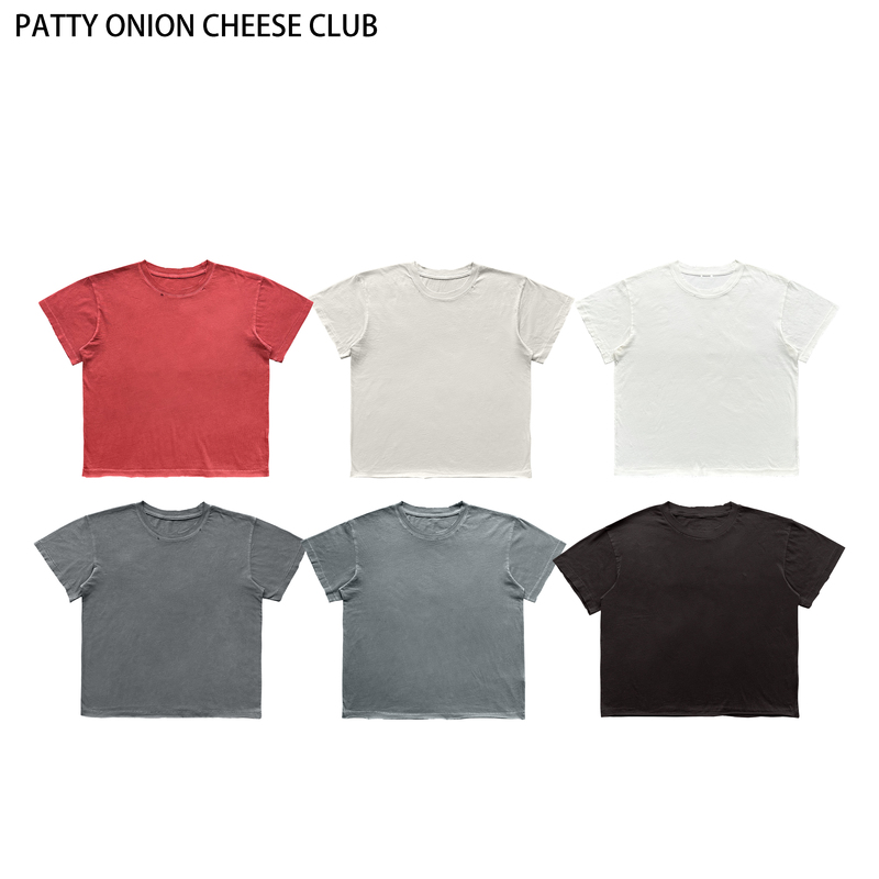 Erd Style Ultra-Thin Ripped Short-Sleeve 130g