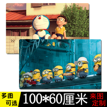 100*60 Mouse Pad Super Game Cute Cartoon Animation Around Oversized Office Desk Pad Keyboard Pad