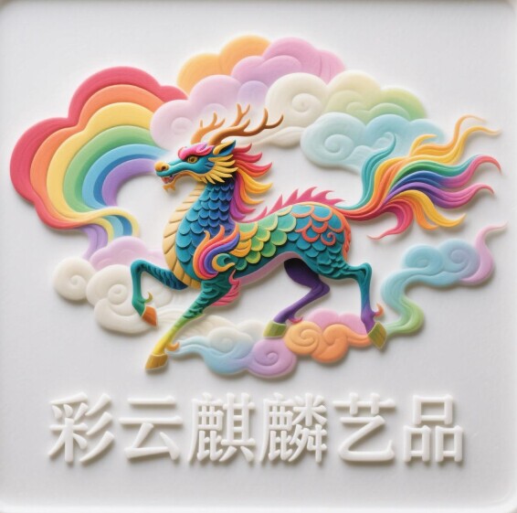 彩云麟麒艺品的LOGO