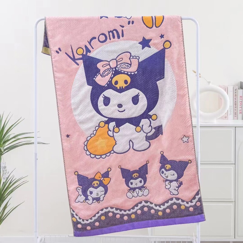 New Sanrio Genuine Pure Cotton Gauze Bath Towel for Men and Women, Soft Cotton Kidsren's Cartoon Large Bath Towel 80*160cm New Sanrio Genuine Pure Cotton Gauze Bath Towel for Men and Women, Soft Cotton Kidsren's Cartoon Large Bath Towel 80*160cm