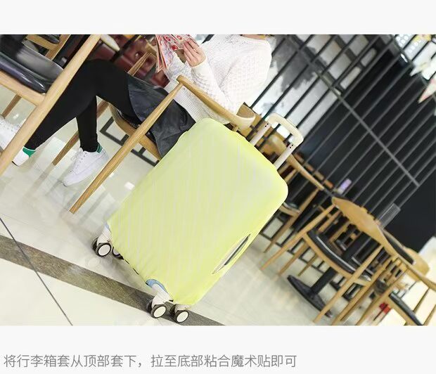 Vỏ xe đẩy đàn hồi Vỏ bọc du lịch Vỏ bụi 20/24/28/30 Inch Vỏ hành lý dày vali đựng tiền