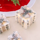 Рождественский декор, атмосферная батарея, подарочная коробка