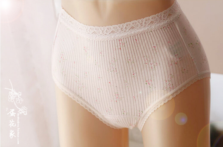 [5 bài viết] Nhật Bản xuất khẩu quần short cotton cotton cao eo nữ tươi và thoải mái gói hông mềm quần cỡ lớn quần lót nam size lớn