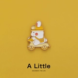 Оригинальный кролик, милая брошь подходит для мужчин и женщин, металлический значок для влюбленных, булавка для школьников