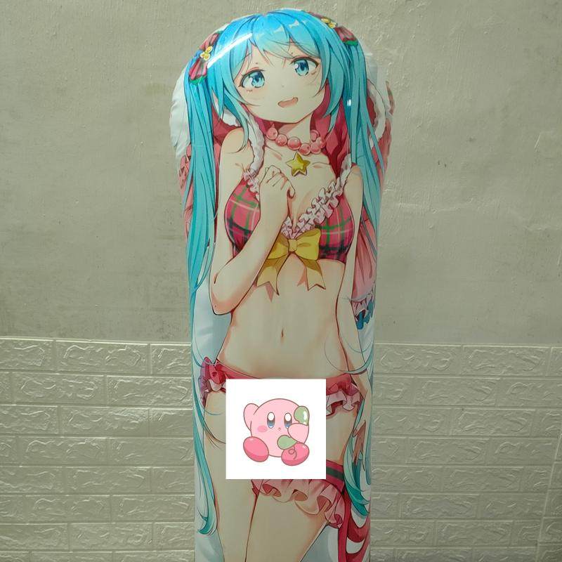 Совершенно новая точечная надувная подушка для тела Hatsune с рождественской тематикой, УФ-печать высокой четкости, высокая эластичность, защита окружающей среды, лунатик Изображение 1