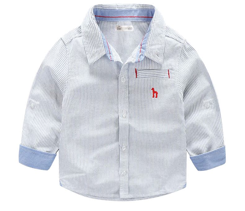 Chemise garcon BEMISS à manche longue - Ref 2074420 Image 14