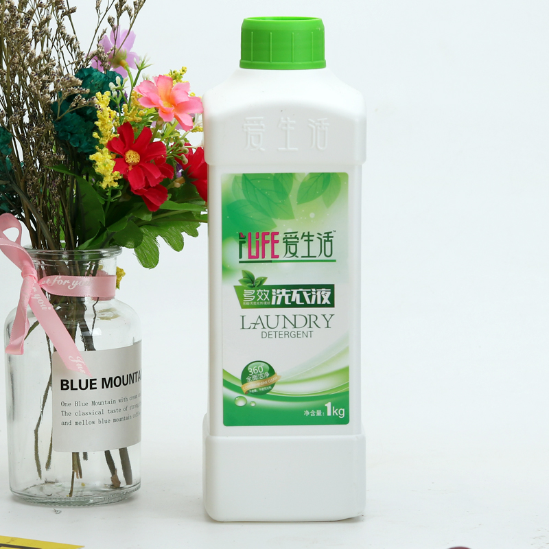 Greenleaf love life multi-effect laundry detergent without fluorescent agent concentrated family pack 1kg