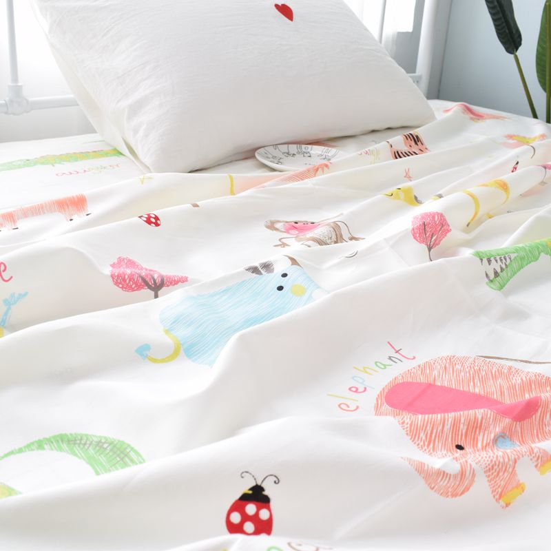 Tấm chắn gió 60 tấm vải cotton đơn mảnh 1.2 / 1.5 / 1.8 mét tấm đôi 2.0m tấm ga nệm