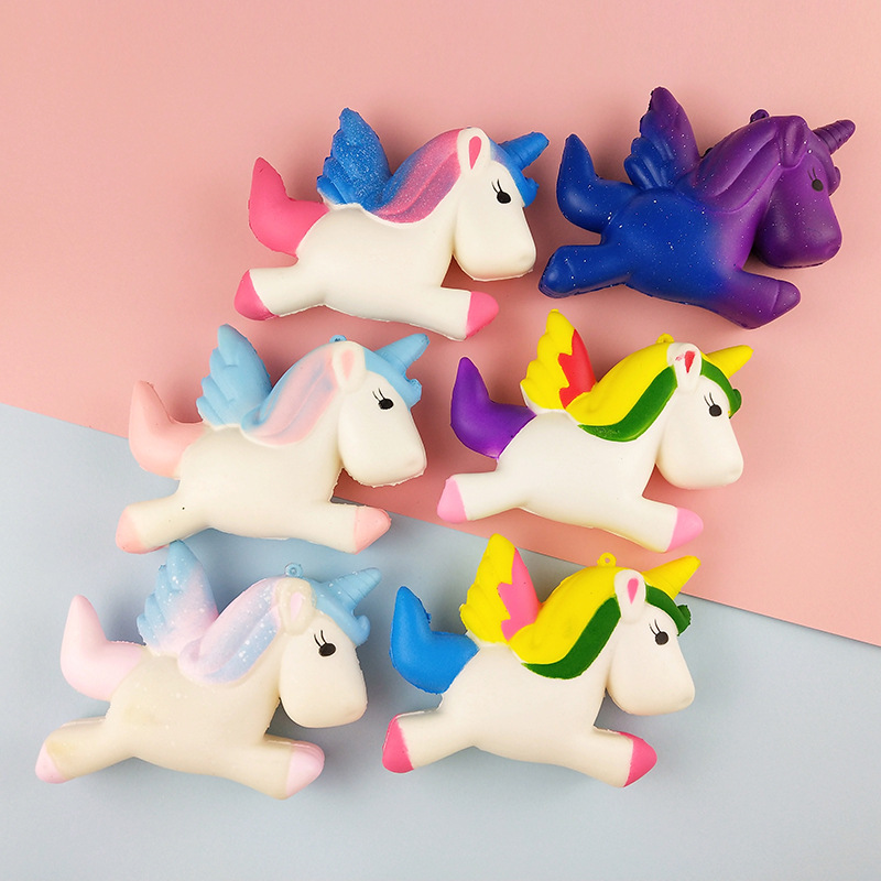 squishy's new PU 1 4 inch sleeve wrench horse foaming pony creative gift children's pressure reduction toy slow back unicorn