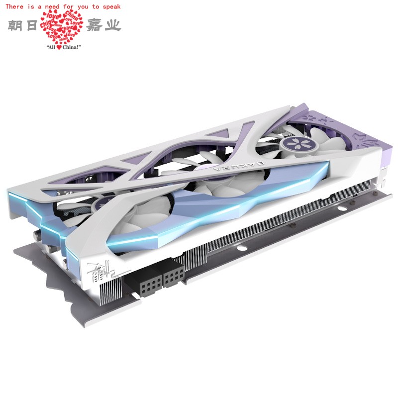 Spot Yingtong RX6800XT-16GD6 cherry pupil flower wedding memorial RX6600 RX6600 RX6700 RX6900 RX6900