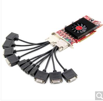 Sparkle multi-screen graphics card FP78M G12VD 4G 12-screen splicing VHDCI interface EDID smart lock screen