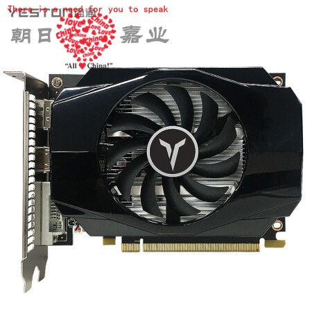 Yeston Yingtong RX550 4GD5 Extreme Speed Edition HD Computer Games Desktop Independent Display Card New