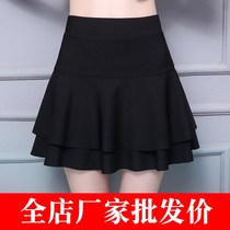 Spring and summer skirt Dance skirt Mid-length sailor dance skirt Square dance costume Large size trouser dress Performance suit Short skirt